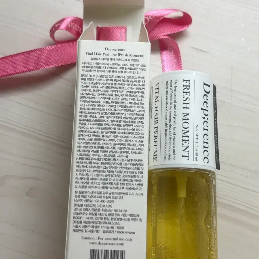 딥퍼랑스 프레쉬 모먼트 헤어 퍼퓸 30ml