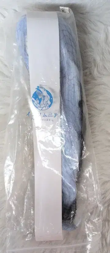 인섬니아 SD DD 사이즈 인형 가발 밑단 컬 롱 블루 계열 믹스 컬러