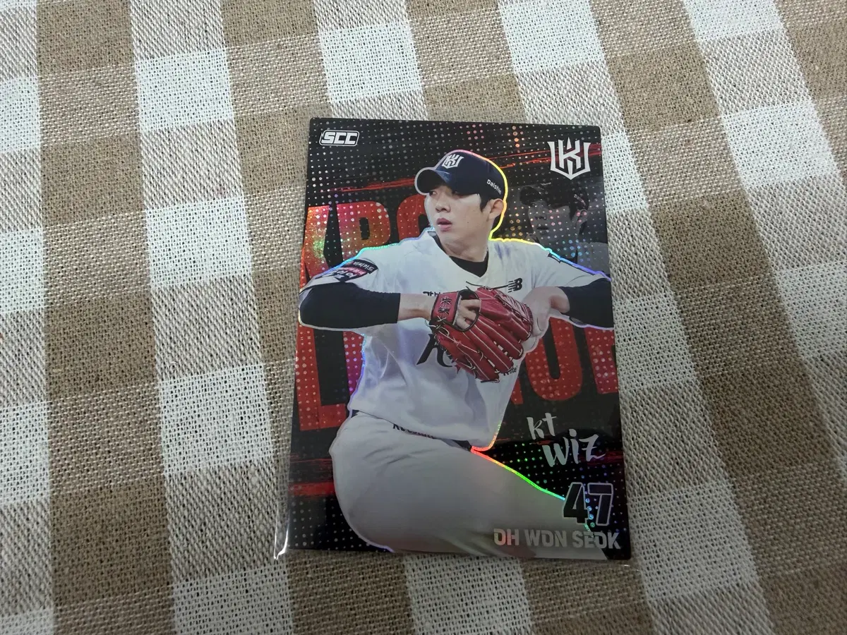 2026 SCC KBO 오피셜 플러스 홀로 KT위즈 오원석