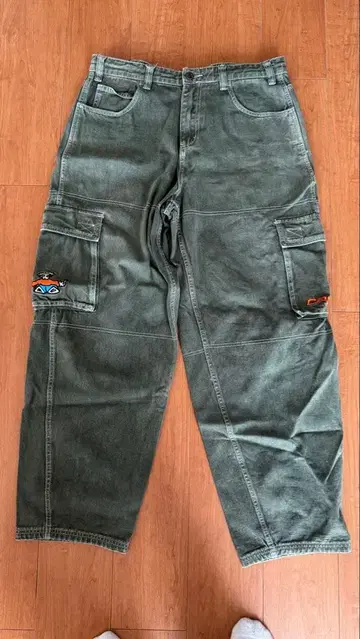 CASH ONLY 카고 데님 팬츠 34