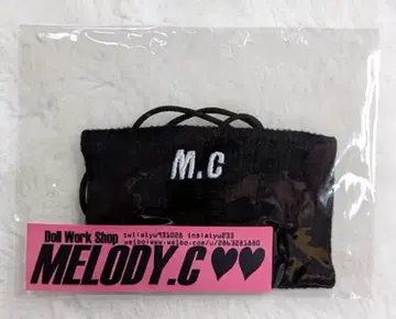 Melody,C 인형 의상 SD 사이즈 상의 블랙