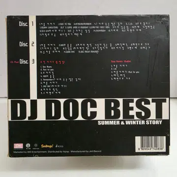 K-POP・アジア DJ DOC BEST SUMMER & WINTER STORY CD DJ DOC Best - Summer & Winter Story 3CD | CD/DVD/LP | 번개장터