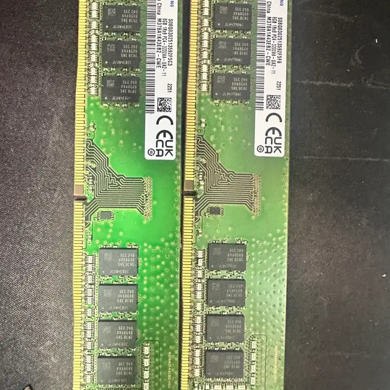 PC삼성 램 DDR4-PC4-3200AA 8GB (2개)