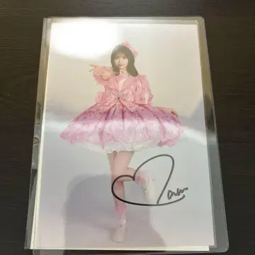 CUTIE STREET 사쿠라바 하루카 사인 포함 사진