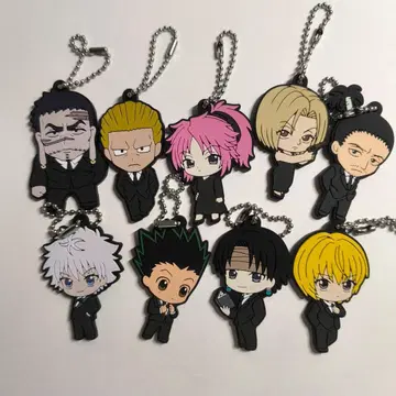 HUNTER x HUNTER 러버 키링 전종 세트