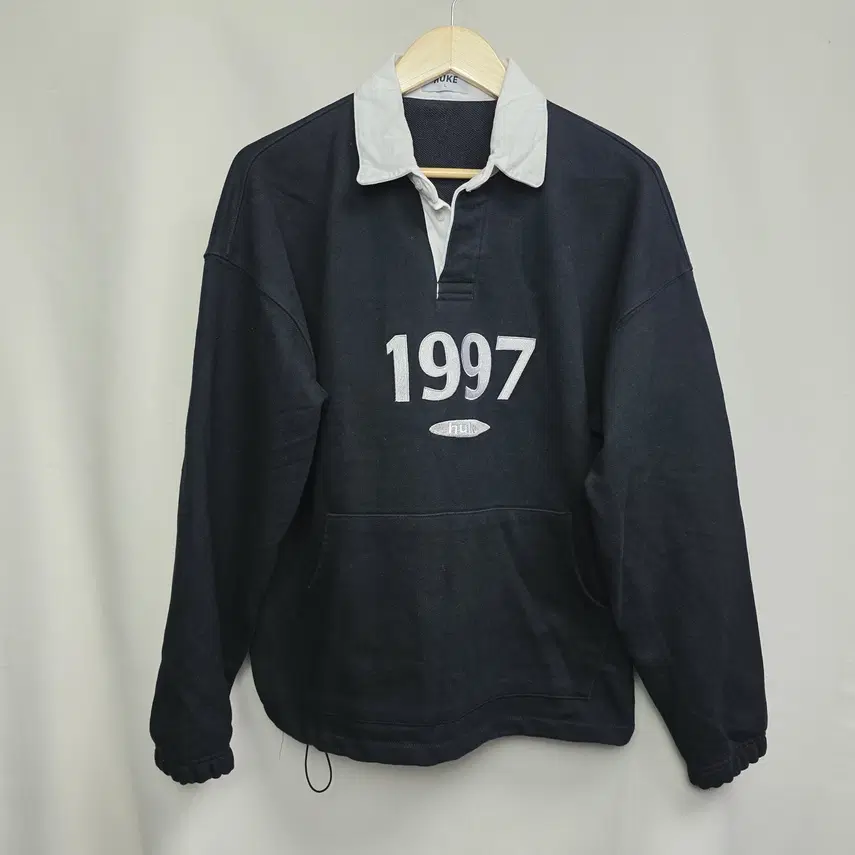 [HUKE] 남성 1997 카라 맨투맨 스웨트셔츠 L