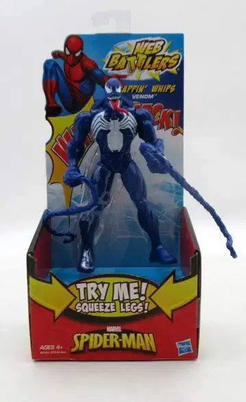 HASBRO WEB BATTLERS SPIDER-MAN WHIP ATTACK VENOM