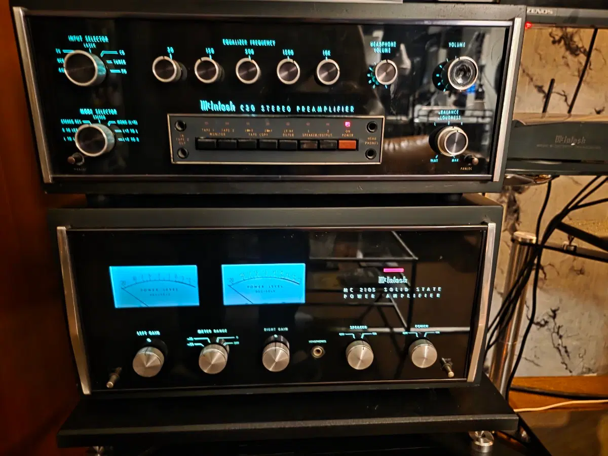 McIntosh(매킨토시) MC2105 파워 C30 프리앰프