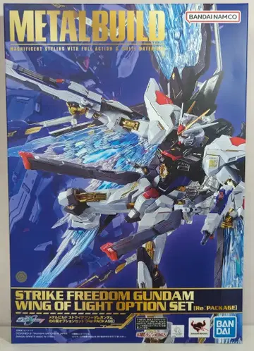 BANDAI SPIRITS METAL BUILD 기동전사 건담 SEED DESTINY 스트라이크 프리덤 건담 빛의 날개 옵션 세트 [Re:PACKAGE]