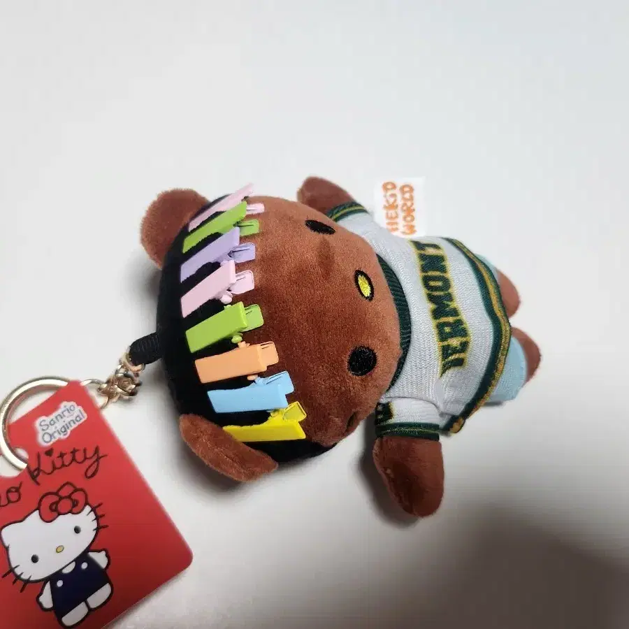 헬로키티 버몬트 드레이크 인형 키링