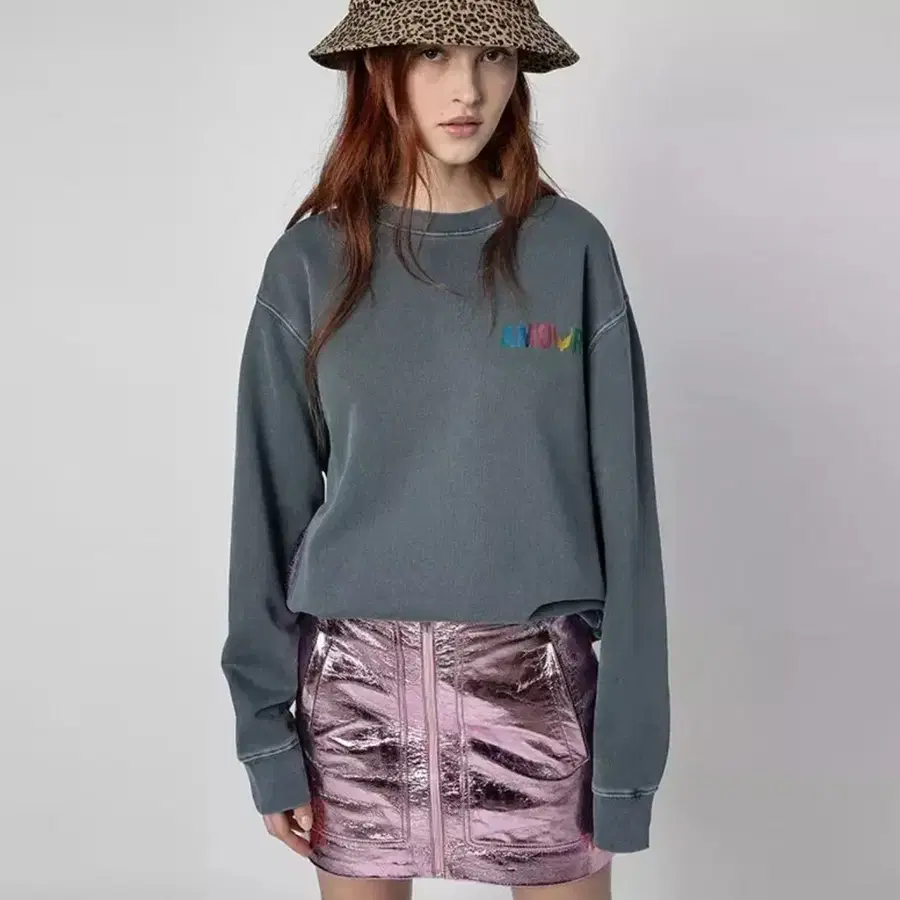 쟈딕앤볼테르(Zadig&Voltaire) 심바 아모르 윙 스웻셔츠 66-77