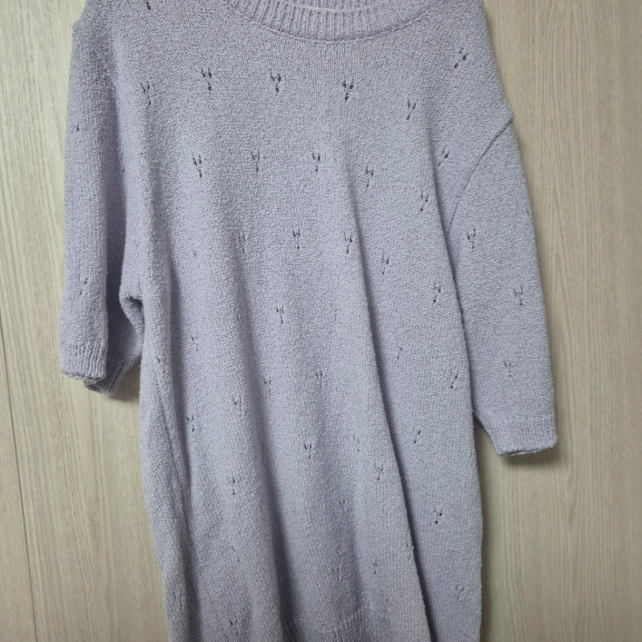 W.CLOSET 연보라색 여름 니트