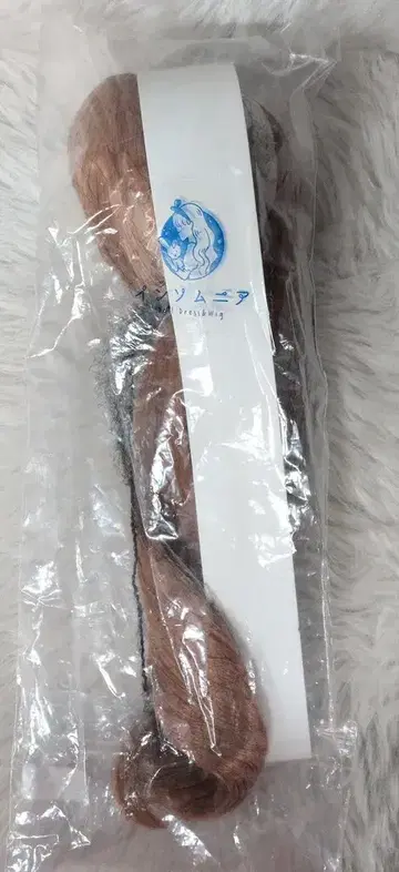 인섬니아 SD DD 사이즈 인형 가발 리본 포함 롱 포니 오렌지 계열 믹스 컬러
