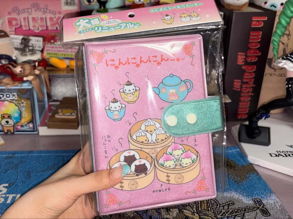 (판완) 산엑스 냥냥냥코 스티커북 바인더+추가 속지 일괄