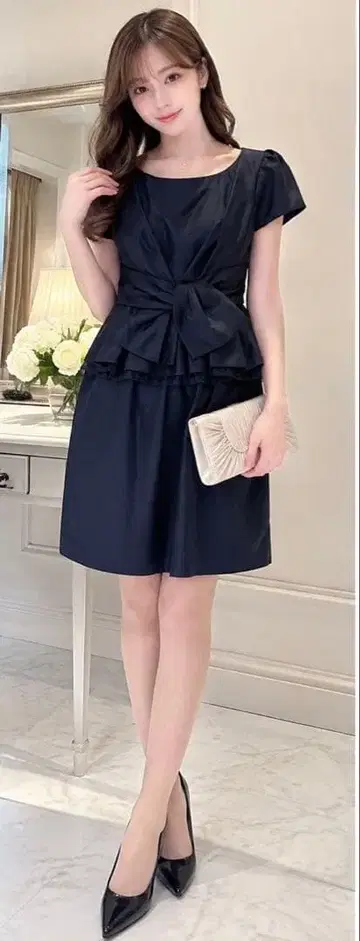 새상품급 ApuweiserLuxe 파티 드레스