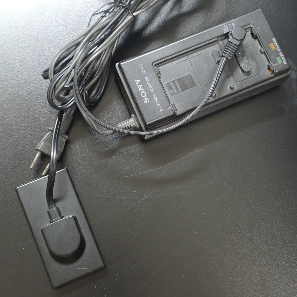 소니 옛날 8미리 캠코더 충전기 AC-V30 전원케이블 어댑터