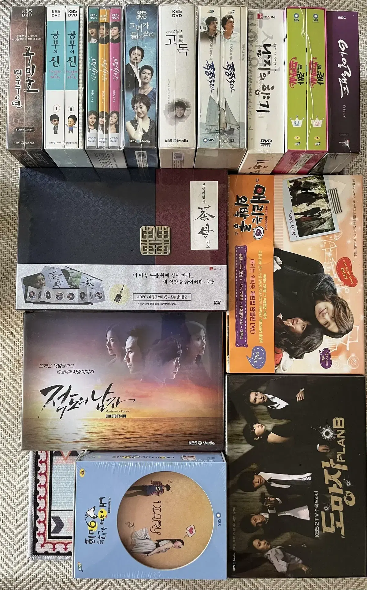 TV드라마 DVD 새상품 일괄판매