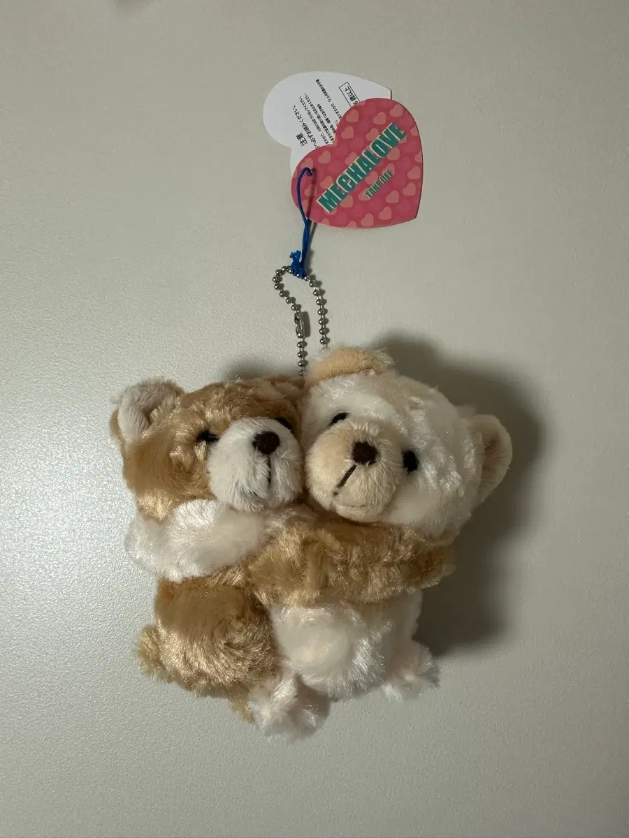일본 테이크오프 허그 곰 인형 키링