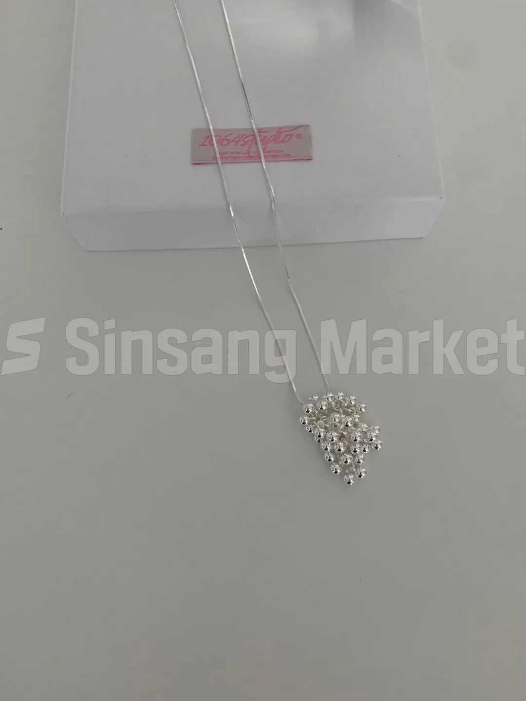 [빠른발송] 포도 목걸이 롱 네크리스