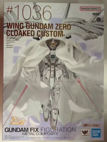 BANDAI SPIRITS GUNDAM FIX FIGURATION METAL COMPOSITE GUNDAM W 30th 윙건담 제로 클로크드 커스텀 #1036