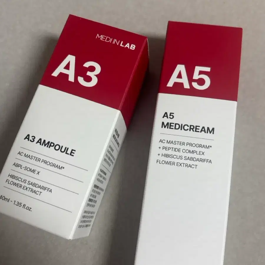 메디인랩a3앰플,a5크림 set