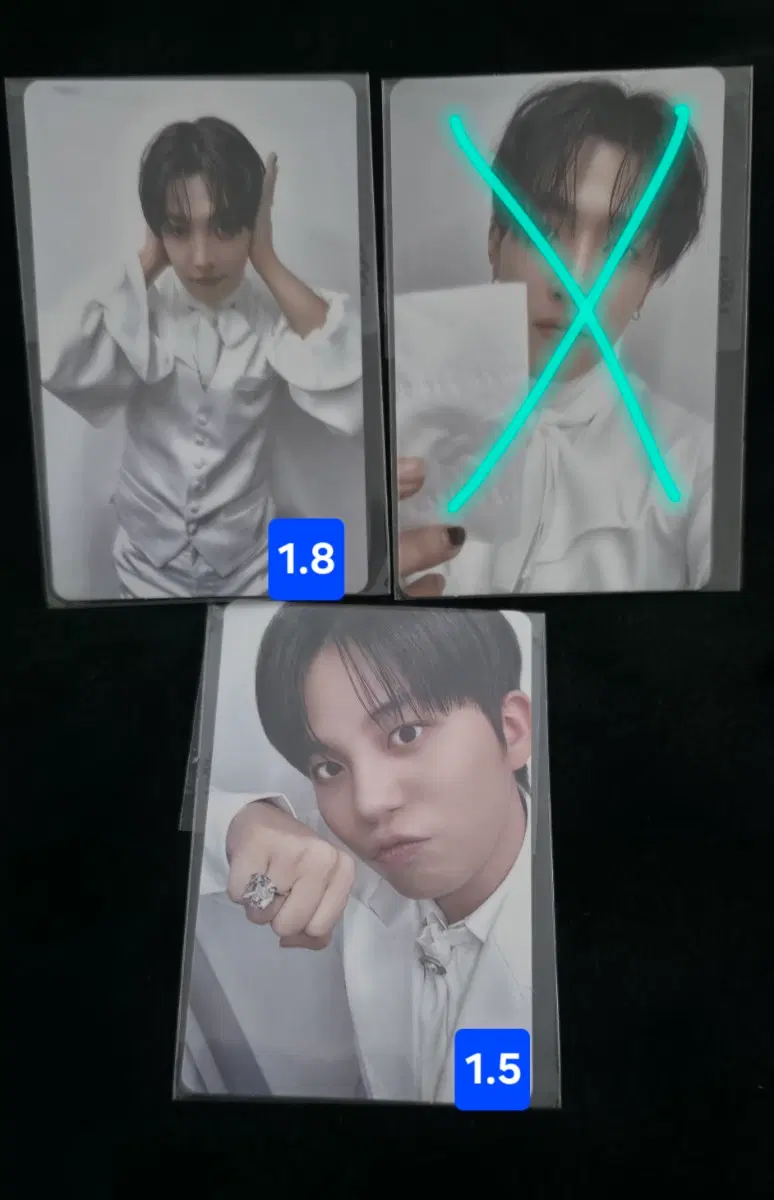 에이티즈 애니티즈 DEJAVU 홍중 종호 데자뷰 팝업 포카 포토카드