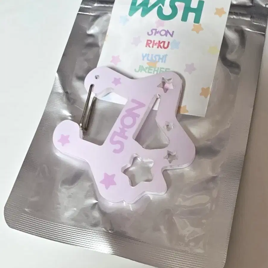 엔시티위시 시온 카라비너 팝팝 미사용