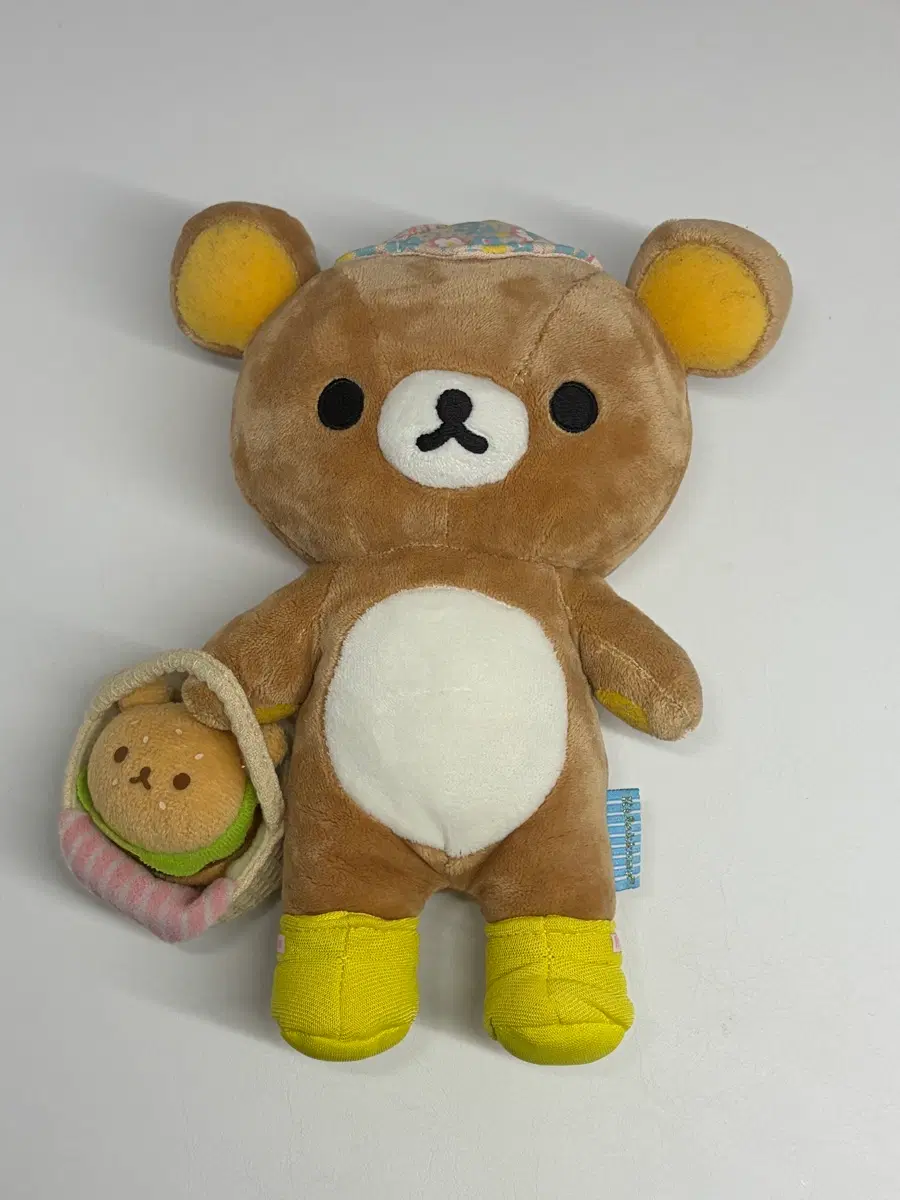 리락쿠마 피크닉 햄버거 인형