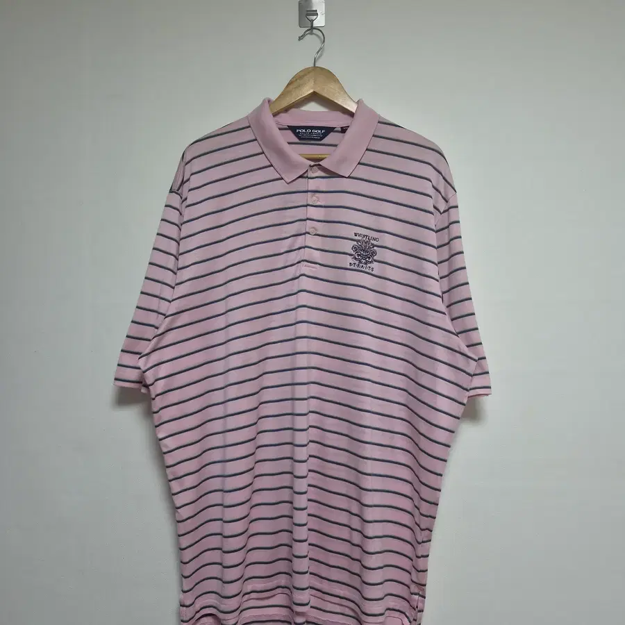 폴로골프Polo 스트라이프 반팔 카라티셔츠 2XL - T266