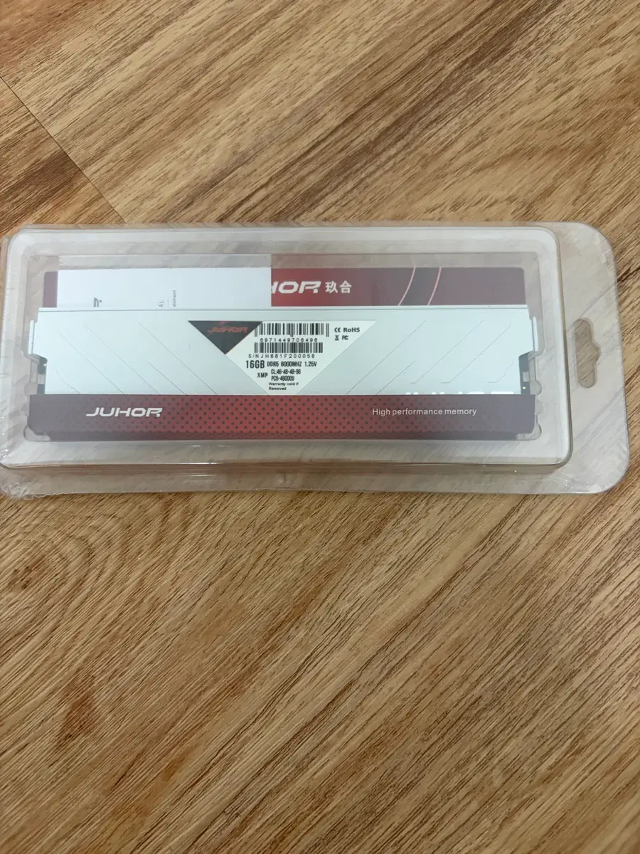 JUHOR 16GB PC5-48000 데스크탑 메모리 미개봉