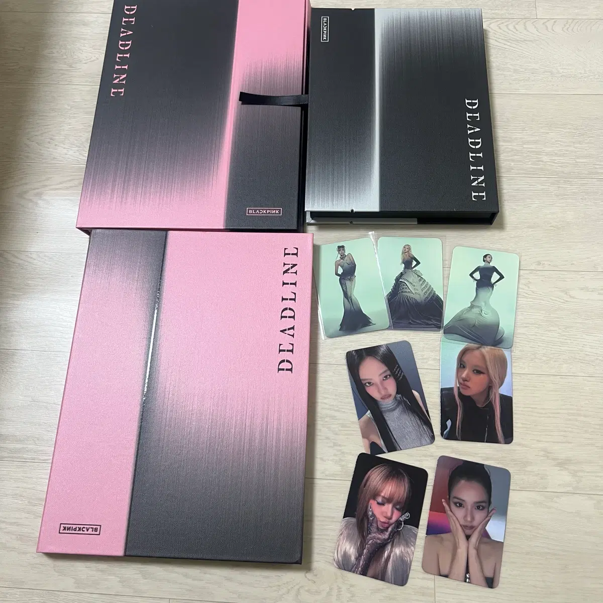 블랙핑크 데드라인 앨범 포토카드 포카