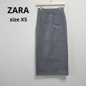 [새상품급] ZARA 자라 타이트 스커트 슬릿 포함 그레이 XS