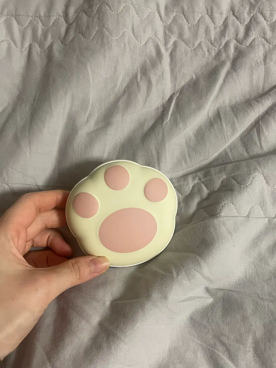 고양이 발바닥 보조배터리 손난로