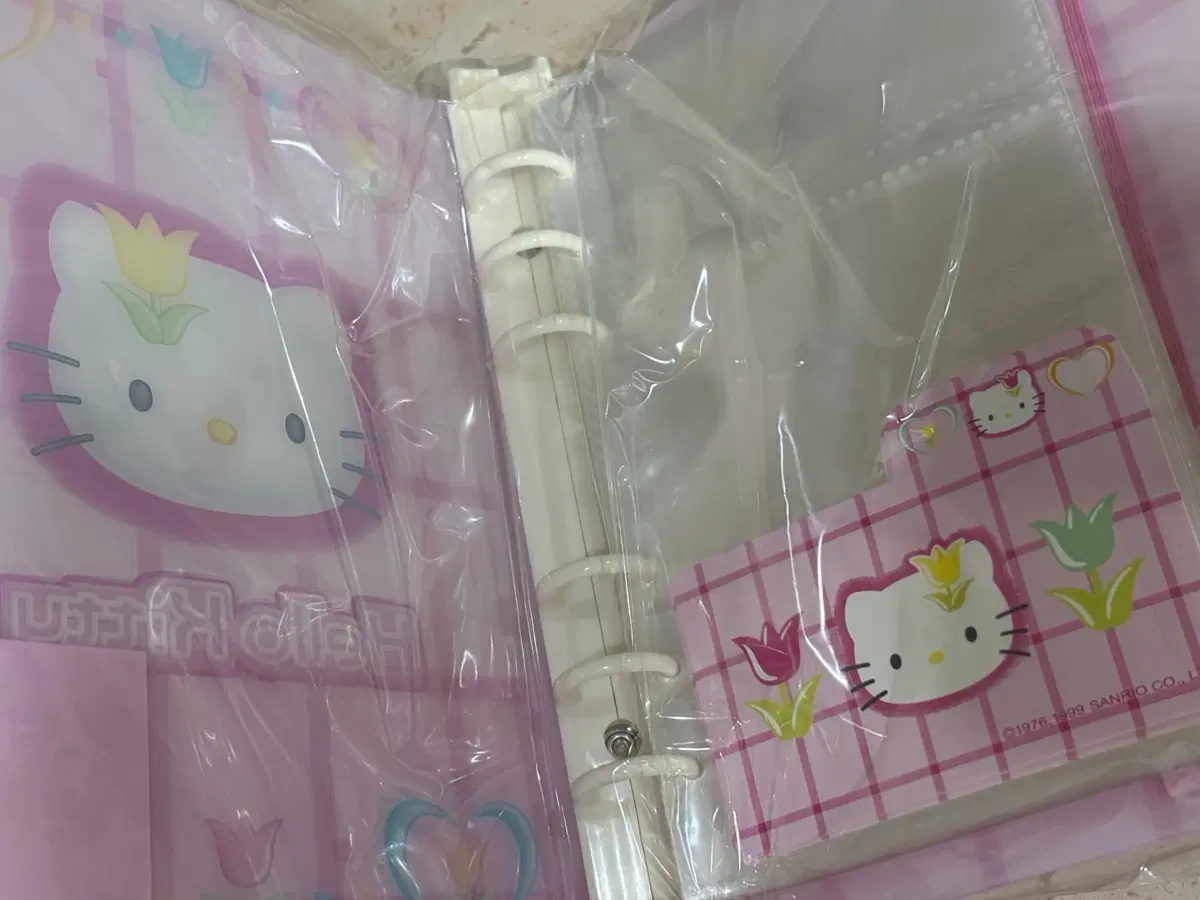 고전 키티 6공 바인더