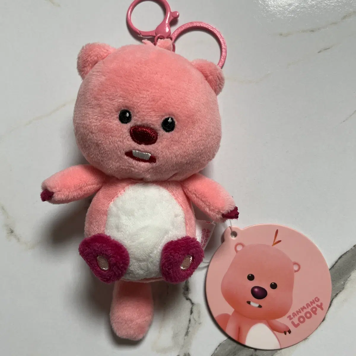 잔망 루피 인형 키링