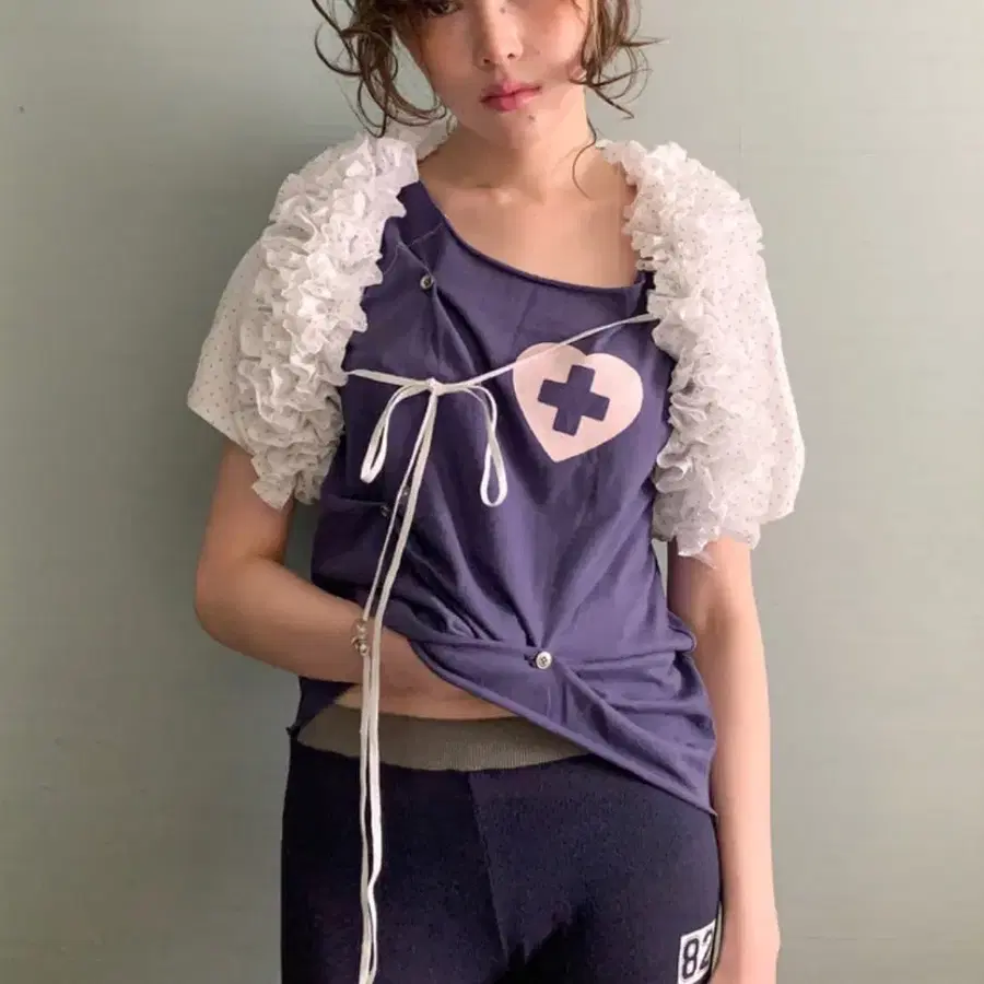 샵페어리 soft bloom short bolero (ivory)