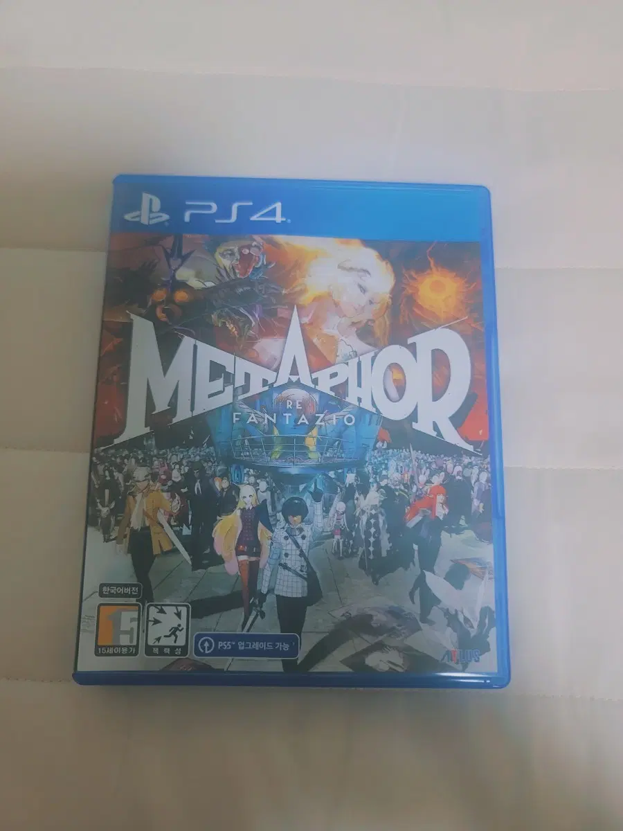 ps4 메타포 리판타지오 게임시디 팝니다