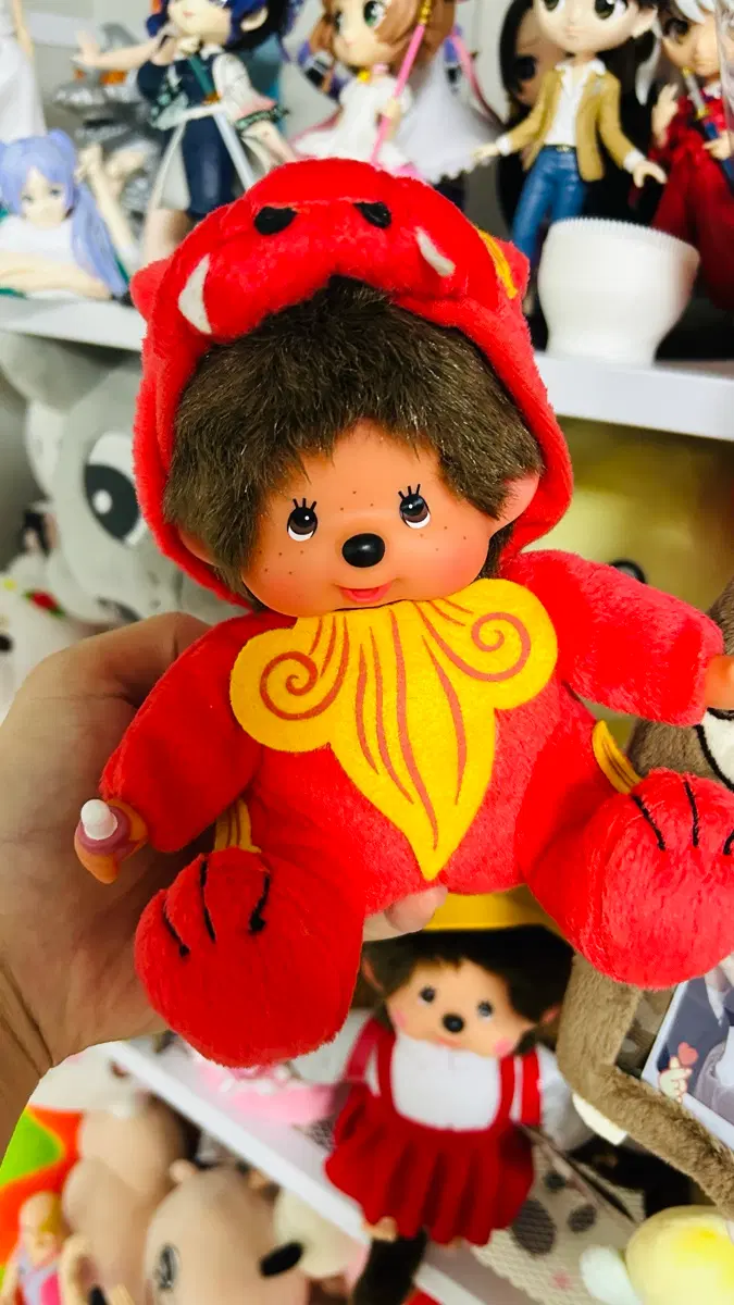 몬치치 드래곤 용 인형 (고전)