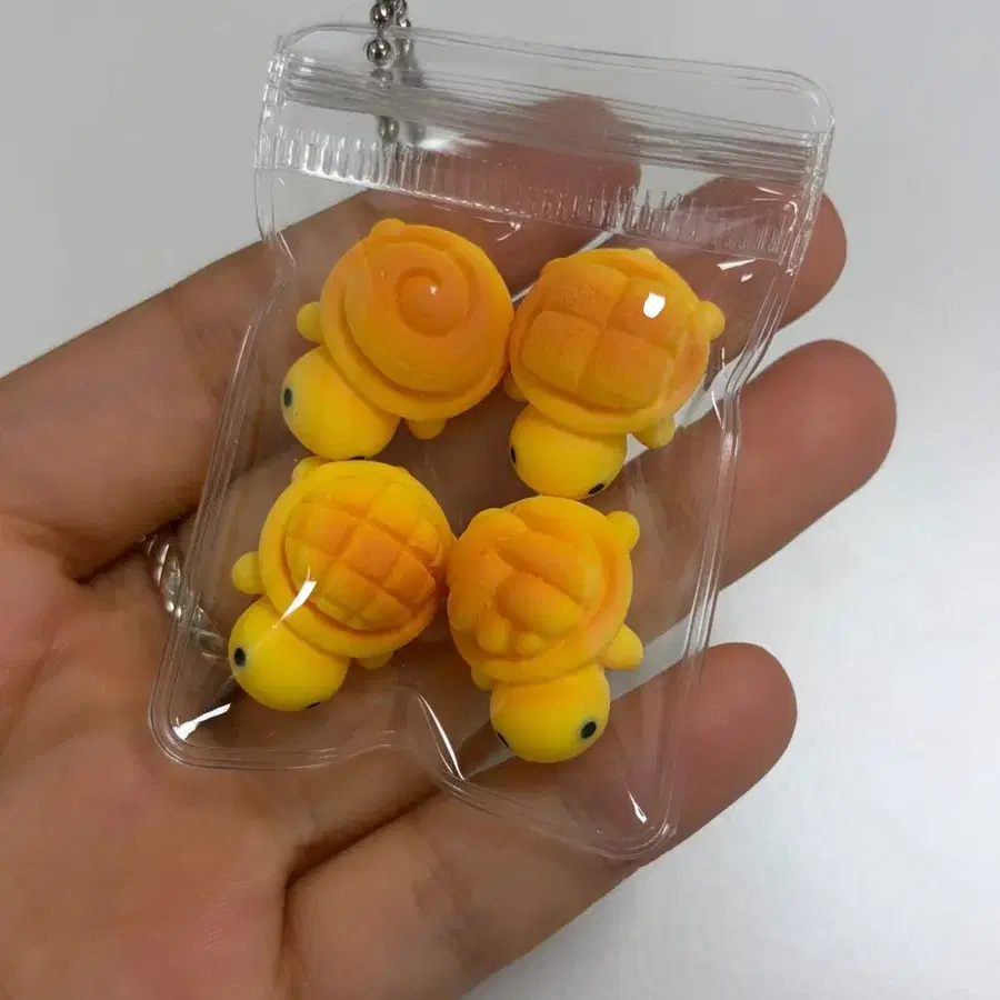 빵 거북이 미니 파우치 키링