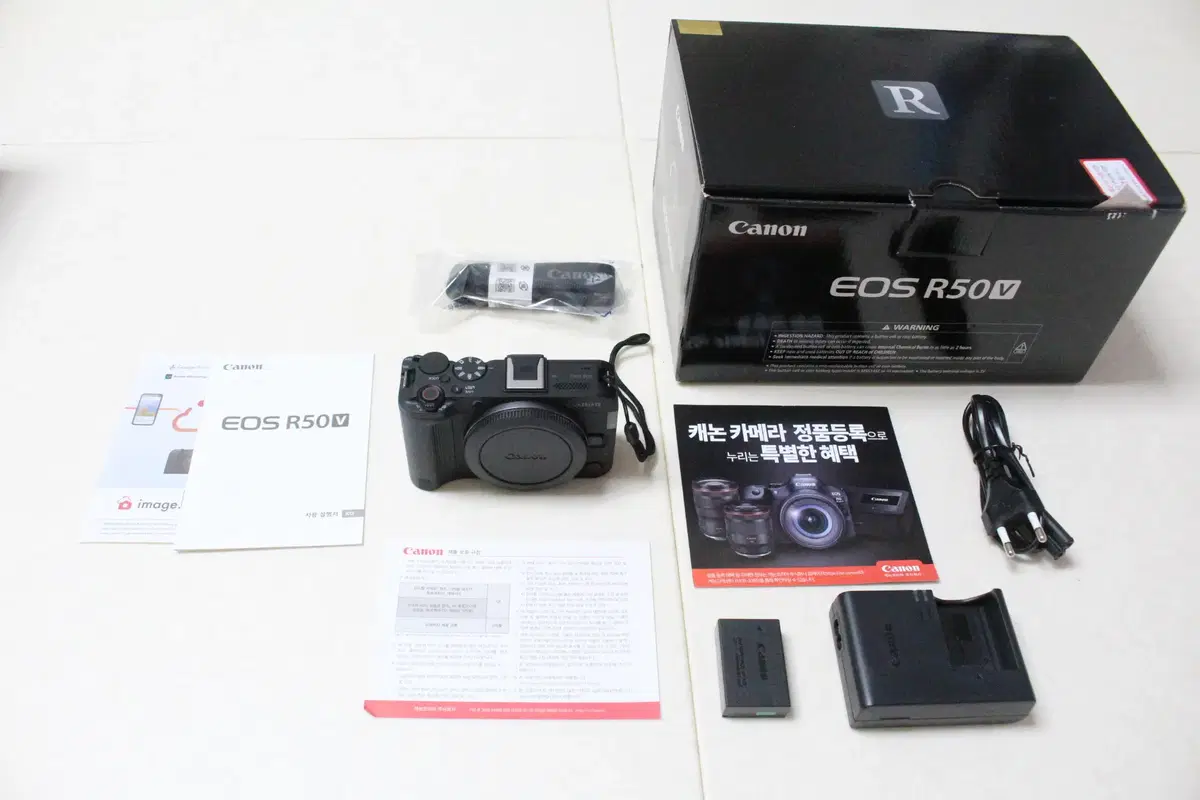 캐논 EOS R50V 바디 영상 입문자용
