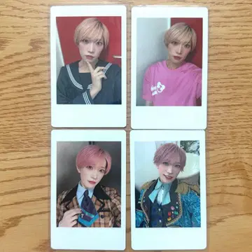 [ 익명 배송 ] 팬더드래곤 타이거 하피카 아이돌 굿즈 4장 세트 2