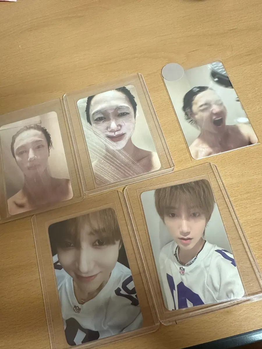 슈퍼주니어 예성 포카 샤워포카 일괄