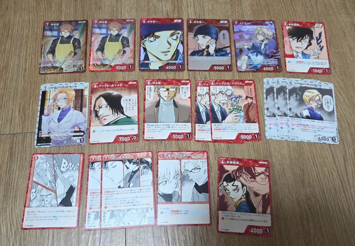 코난 tcg 아카이 일가 및 fbi