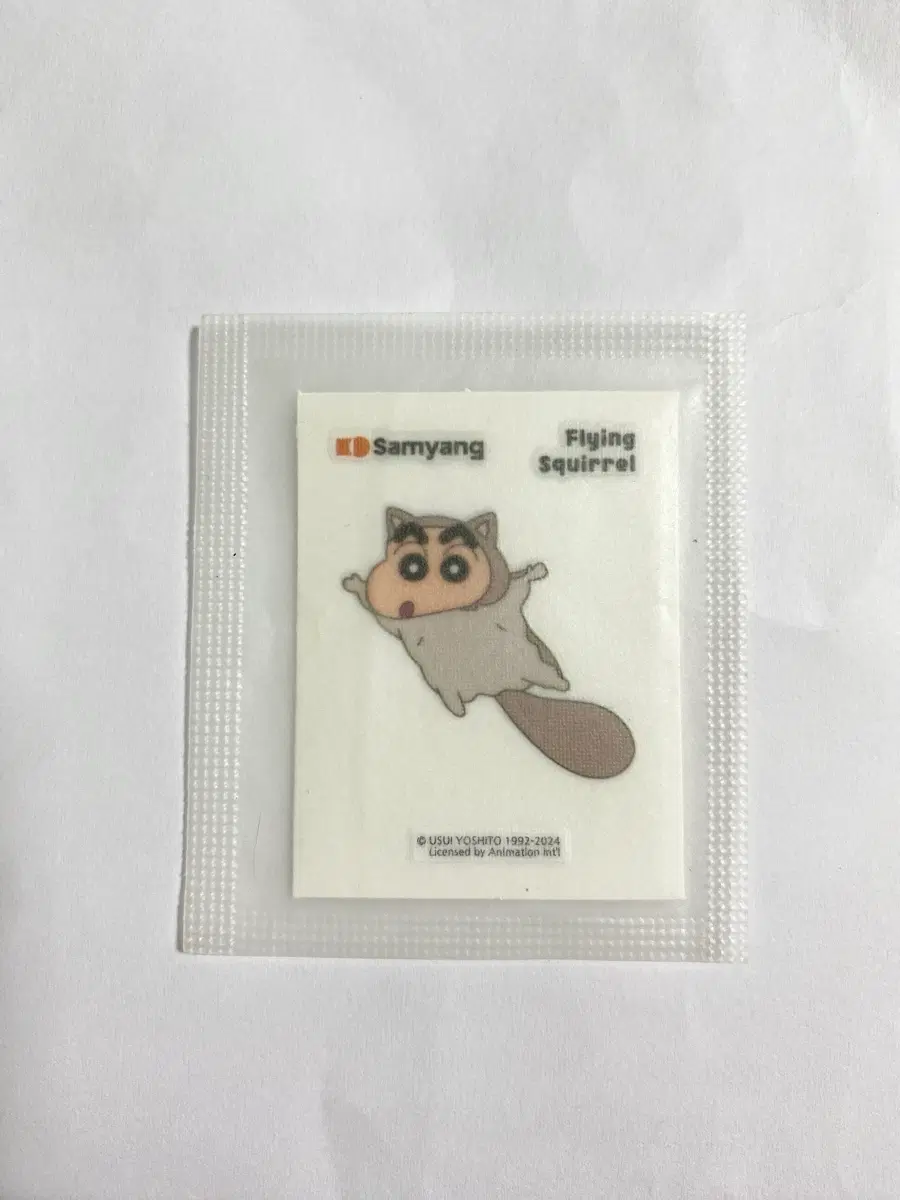 짱구는 못말려 띠부씰 날다람쥐