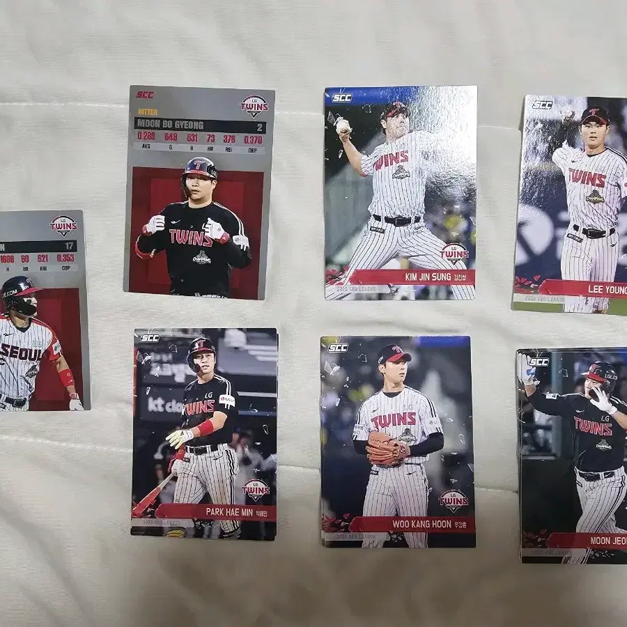 KBO 카드 LG트윈스 일괄 판매합니다