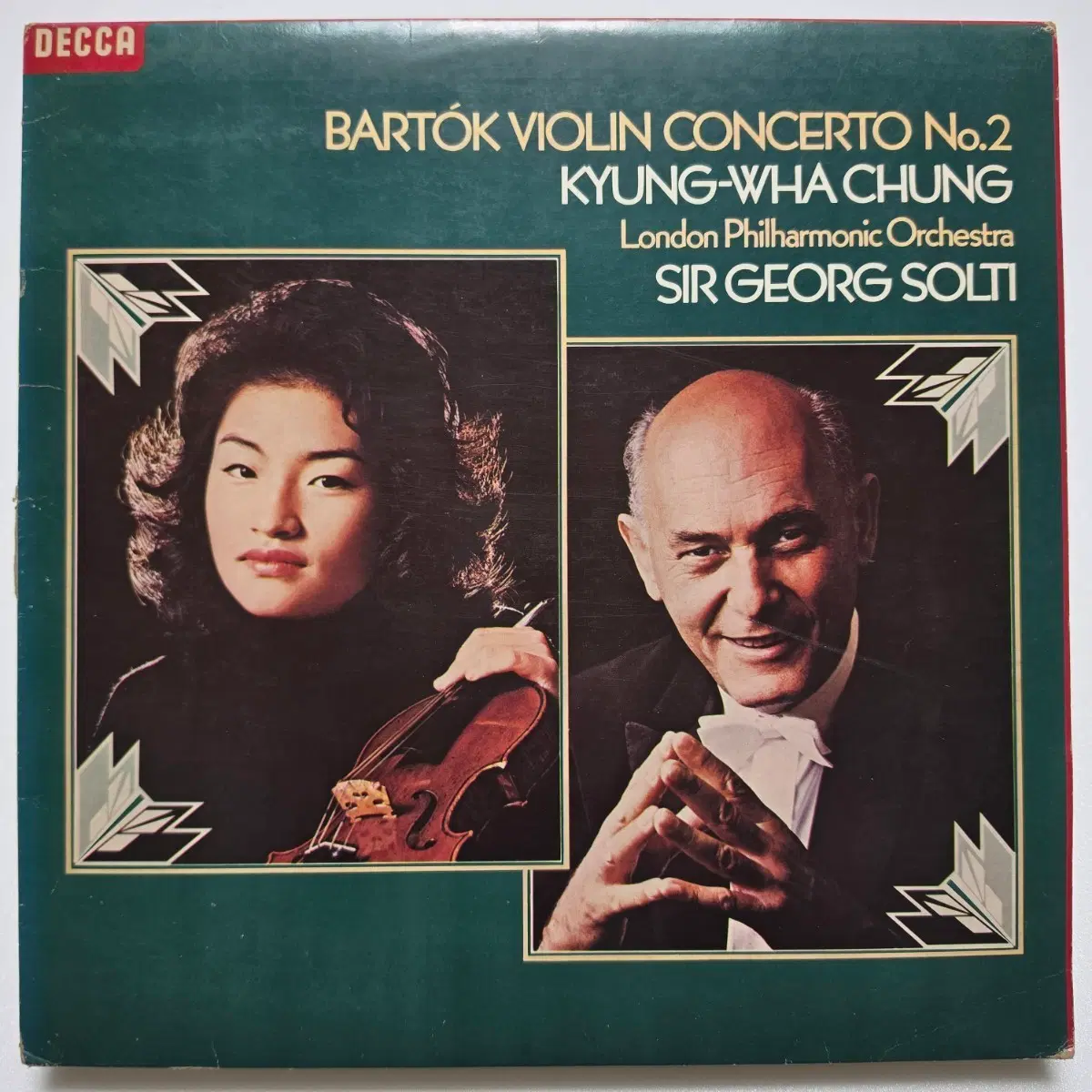 (성음/LP) 정경화 - 바르톡 Violin Concerto No.2