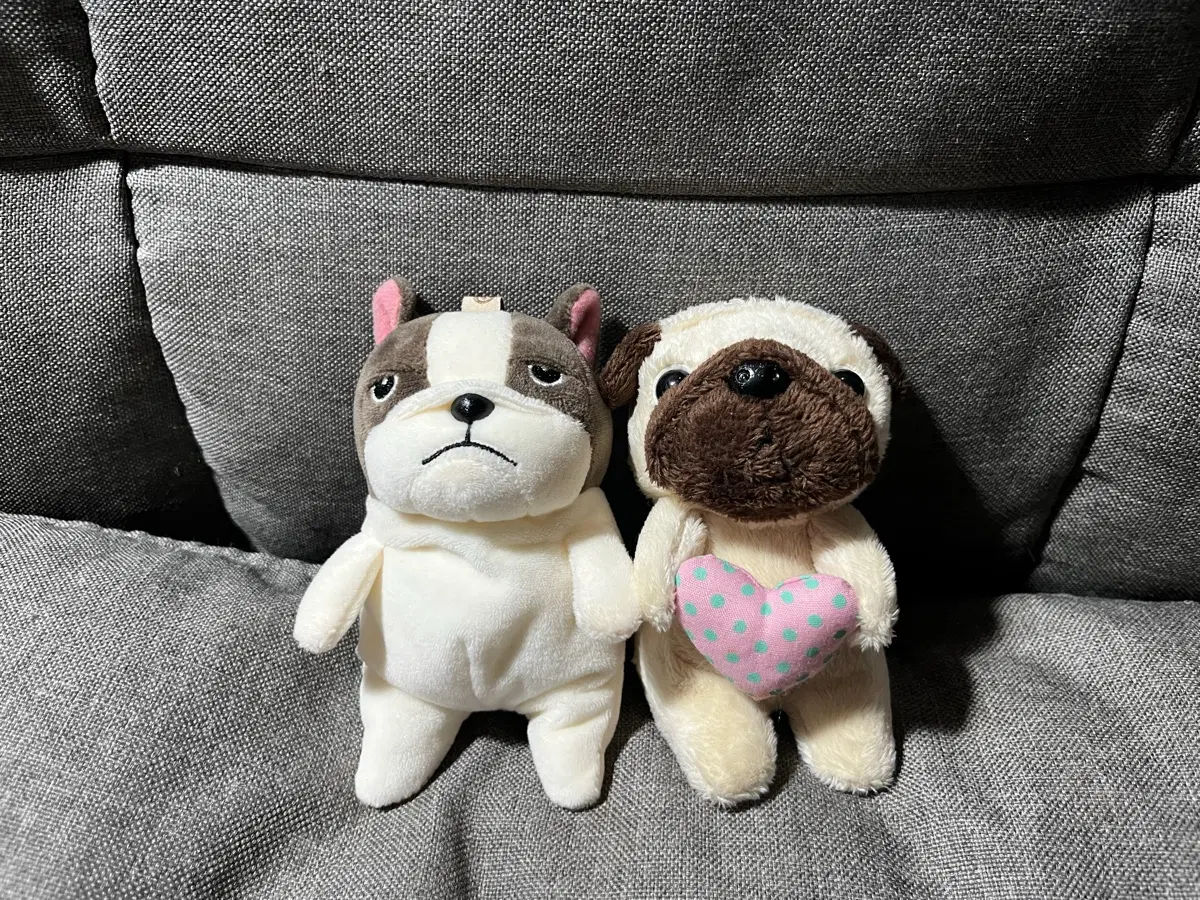 [일괄] 퍼그 인형 키링
