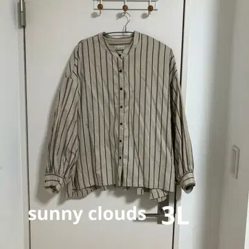 kazumi meets Sunny clouds 스트라이프 셔츠