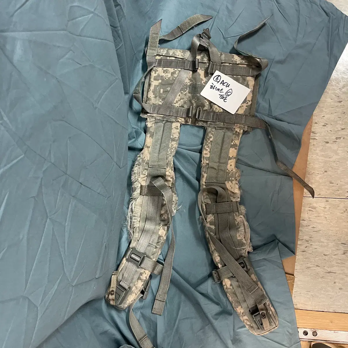 ACU럭색부품하네스6.미군 오리지널 MOLLE 2 라지 럭색 어깨끈 (ACU 부품용)33