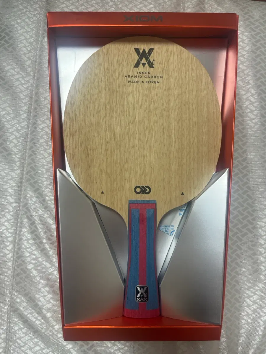 엑시옴 탁구 라켓 이너 크롬 XAXi